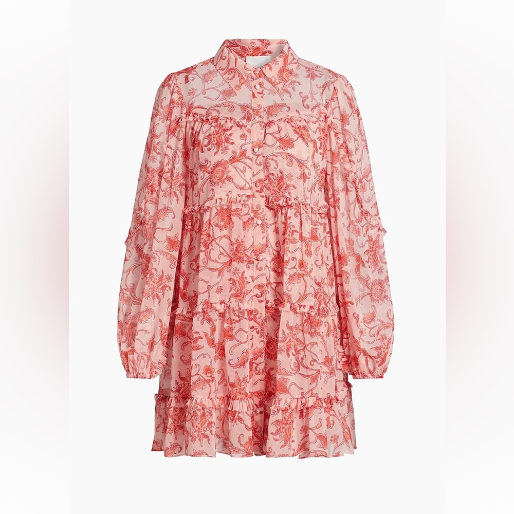 Cinq à Sept Ivy Paisley Kennedy Dress Size 4